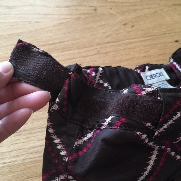 Cherokee Kids 6/6X Snow Pants Sking Snowboarding Warm Cozy Water Resistant Pants - Picture 3 of 8